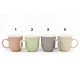 Porcelain Mug Set - 4 Pcs